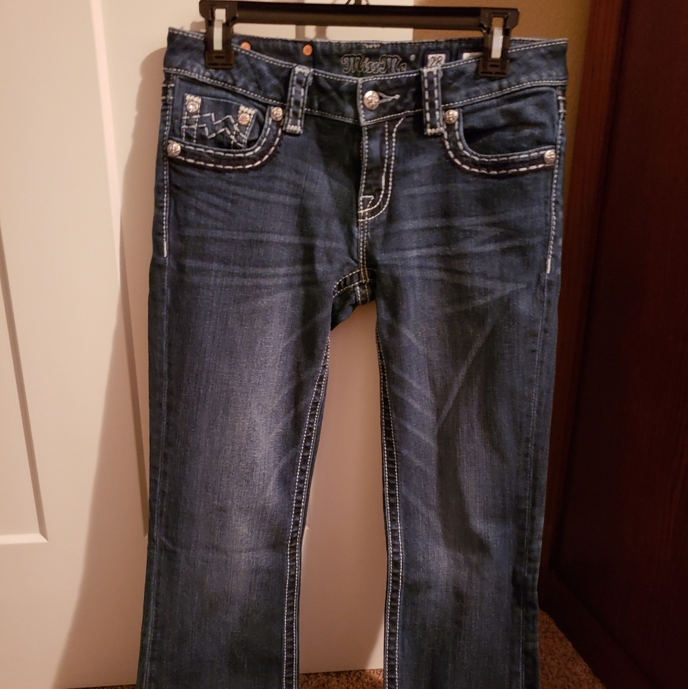 Miss Me Signature Boot Cut Jean's size 28